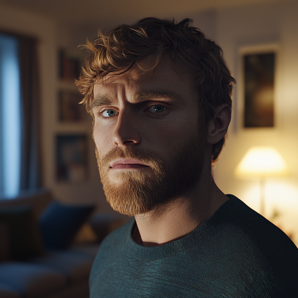 Zmartwiony mężczyzna | Źródło: Midjourney